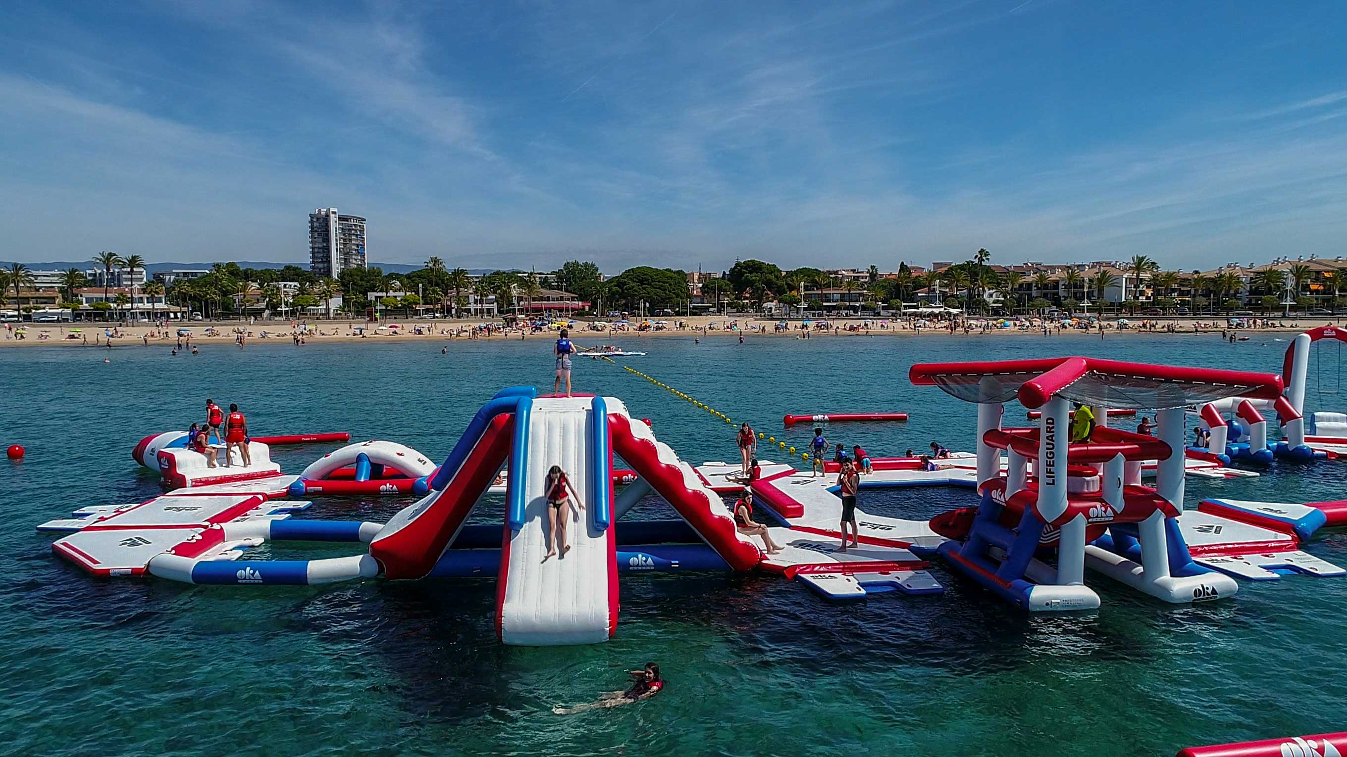 Parque Acuático Flotante